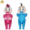 Halloween aufblasbares Cartoon-Maskottchen-Kostüm für Kinder und Babys - Lustiges Party- und Auftrittskostüm