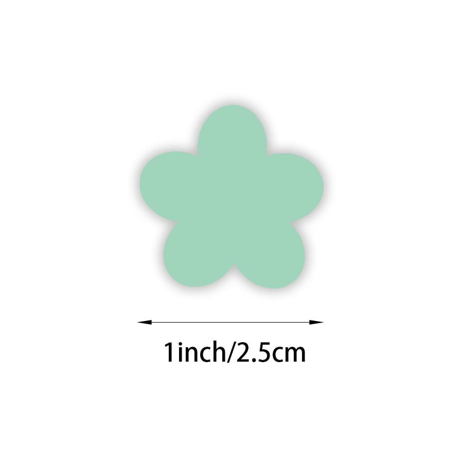 Heart-Shaped Love Stickers - 500 Self-Adhesive Labels per Roll