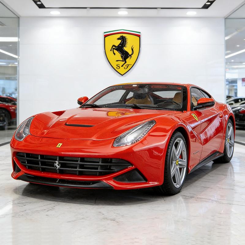 

Bburago 1:24 Ferrari F12 Berlinetta Supercar Alloy Car Diecasts & Toy Vehicles Car Model Miniature Scale Model Car For Children червоний