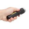 USB Rechargeable Flashlight 500LM Waterproof COB Lampwick Portable Handheld Flashlight for Outdoor Camping Hiking Fishing