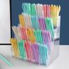 Transparent Mark Pen Holder Acrylic Makeup Brush Holder Brush Storage Rack  Desktop Ornaments