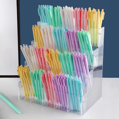 Acrylic Mark Pen Holder 2/3/4/5/6 Layer Makeup Brush Holder Brush Storage Rack  Office/School