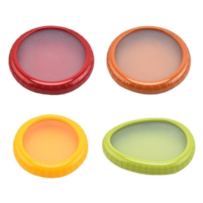 Elliptical Fresh Keeper Box With Abs Material For Vegetables And Fruits Storage