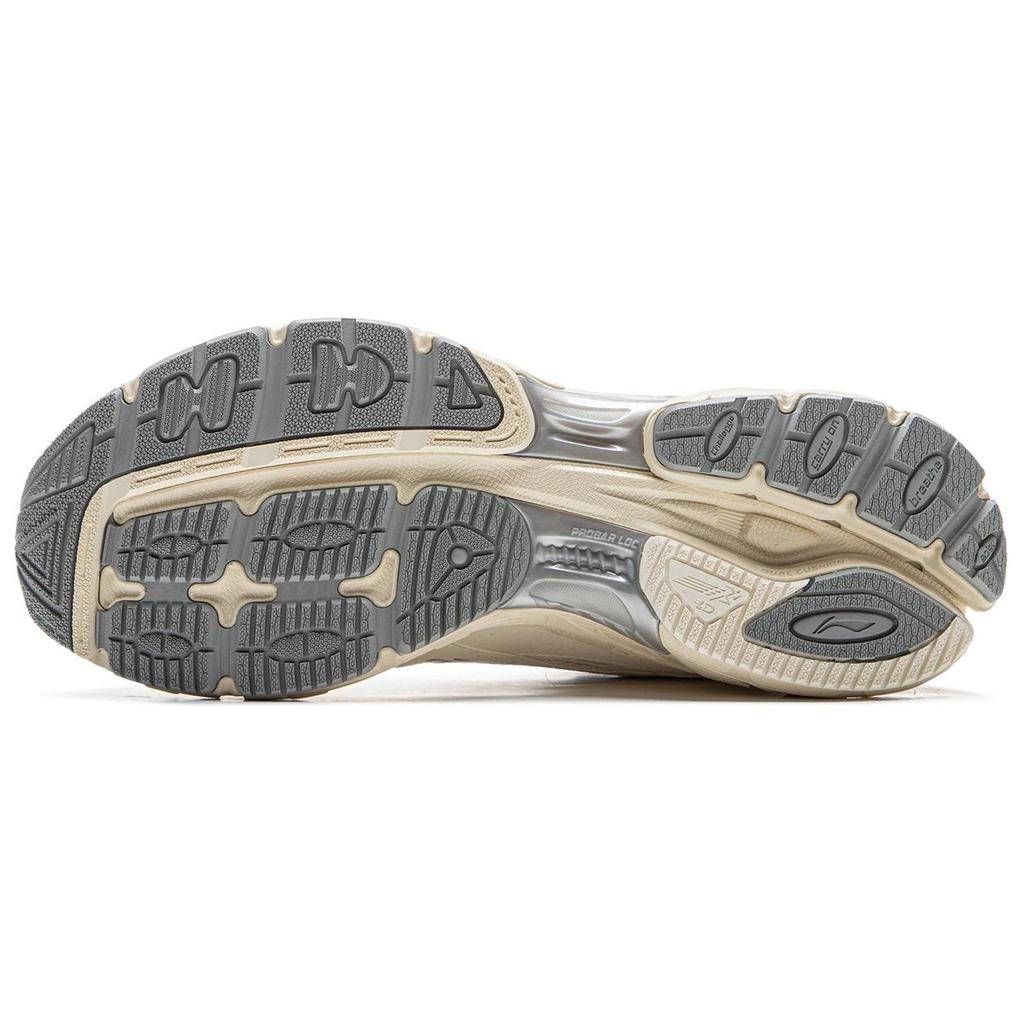 Li Ning Fuyiao 2.0 Comfortable Retro Synthetic Leather Non-Slip Wear-Resistant Breathable Low-Top Casual Running Shoes Men Sneaker ARXU001-9