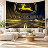 John Deere Wandteppich, Weiches Stoff Wandbehang, Dekorative Kulisse für Schlafzimmer Heimwandkunst