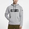 Nike JDI Color Block Logo Print Hoodie Men Hoodies Gray 931813-027