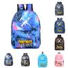 Fortnite High Capacity Backpack Canvas School Bag With Breathable Material