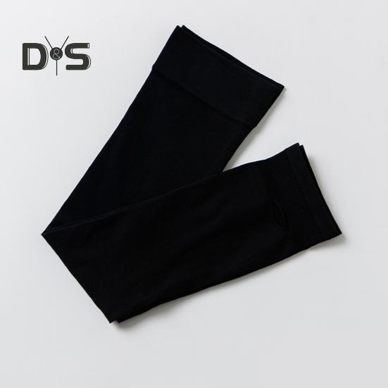 3 Pairs Ice Sleeves High Elasticity Comfortable Breathable Versatile Basic Solid Color Style UV Protection Sleeves
