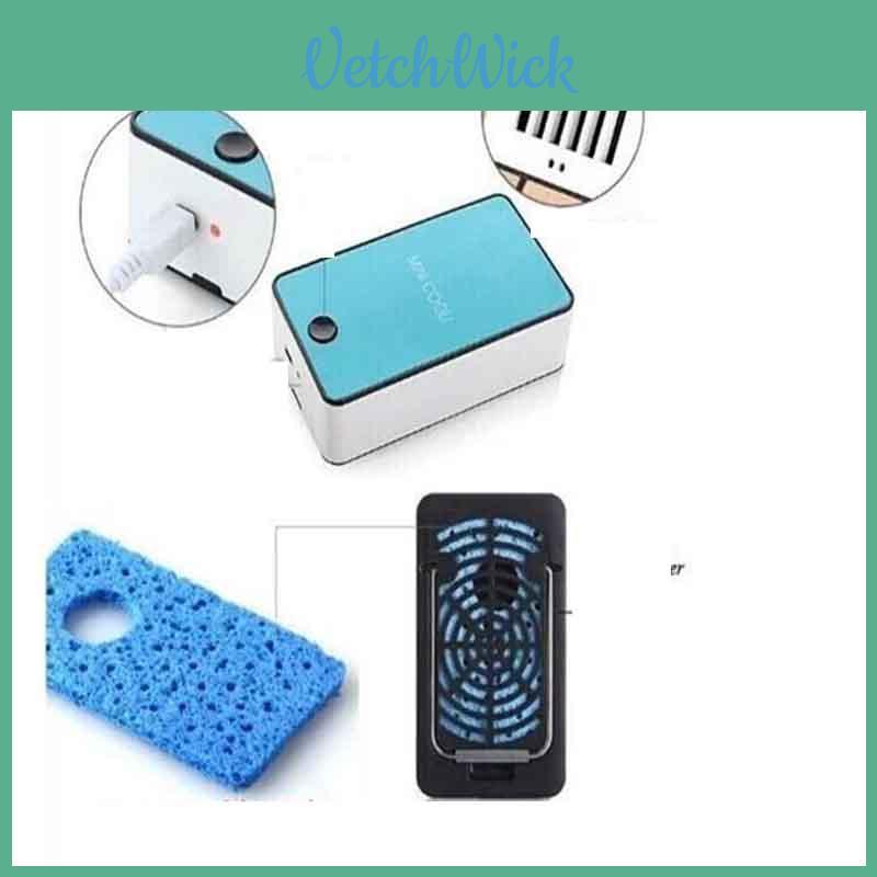 New Mini Portable Handheld Table Air Conditioner Cooler With Timeless Design Usb Rechargeable