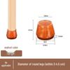 Thickened Silent Felt Silicone Chair Leg Covers - Furniture Foot Protectors