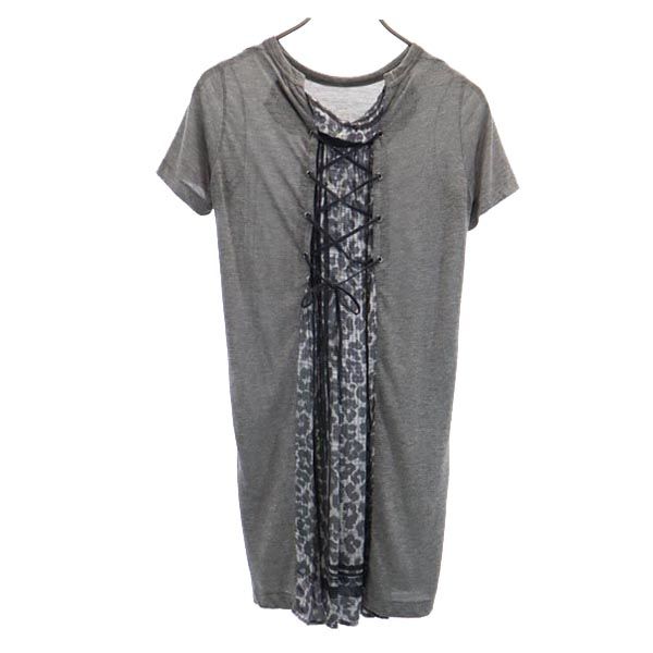 

Sacai made in Japan Short sleeve one piece 2 Gray Tunic Women Used