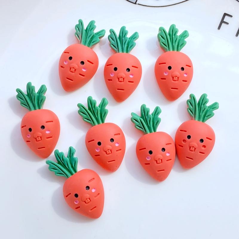 10 Stück Neue Harz Mini Süße Früchte Serie Flache Rückseite Scrapbooking Haarspangen Mitte Verzierungen DIY Zubehör