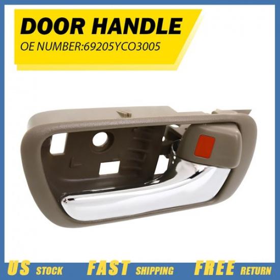 Ручка двери для 02-06 Toyota Camry Передняя или задняя правая внутренняя Бежевая 69205YC03005