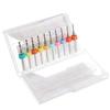 10pcs PCB Milling Cutter Set Steel Coated PCB Milling Cutters – Drill Bits For Circuit Board Engraving And Carving