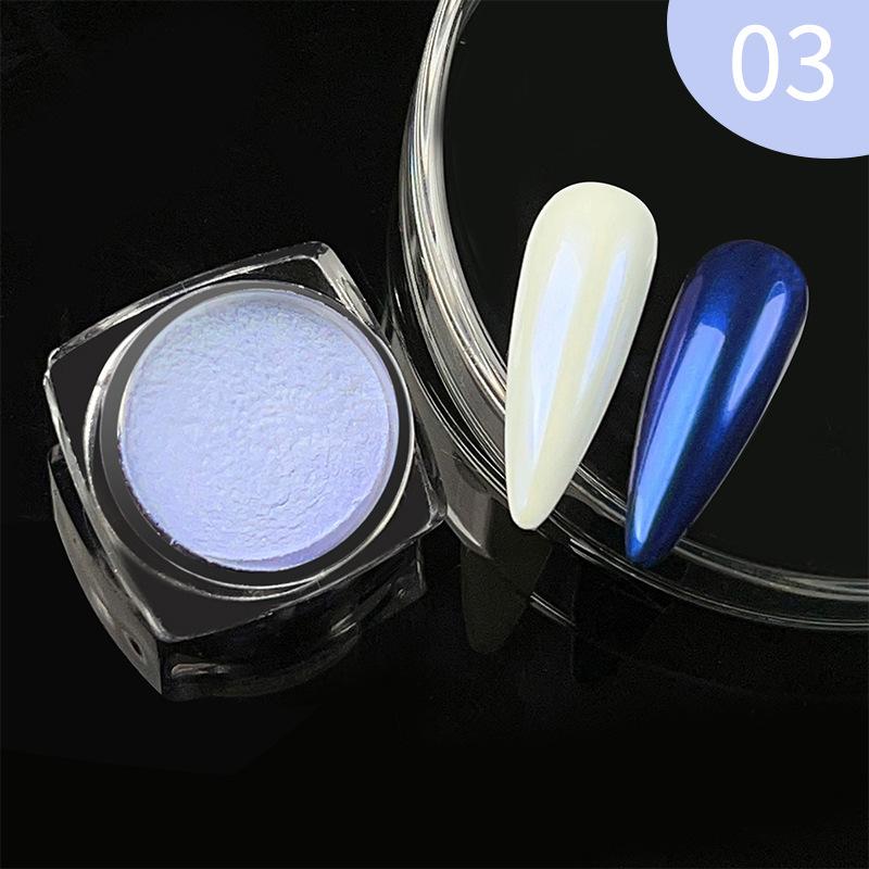 Highlight Symphony Neon Powder, Translucent Neon Mirror Flour Pearlescent Fine Glitter Diy Manicure Nail Ornament