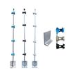 Pulse Electric Fence Kit with Grid Support and Aluminum Alloy Terminal Posts (10 Sets)