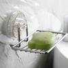 No-Drilling Shower Soap Holder Wall Mounted Bathroom Sponge Holder Soap Tray  for Kitchen Sink