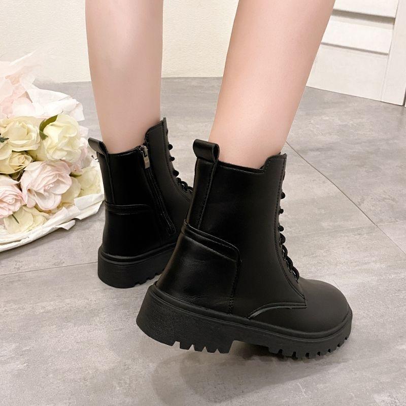 Fashion Boots Female College Sports Style Youth Vitality Campus Versatile Fairy Style Dating Vintage Senior