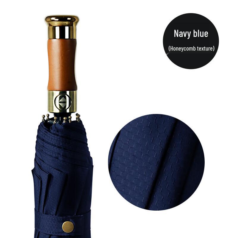 Puan Automatic Folding Umbrella - Retro British Style