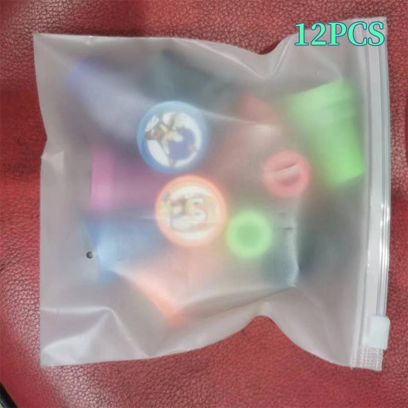 

Mario Cartoon Washable Stamp: Personalized Round Stamp with Colored Ink Pad for Kids and Adults
