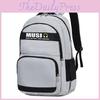 Earphones Printed Letter Men Large Capacity Backpack For Commuting Outdoor