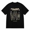 Retro Surf Club T-Shirt – Vintage Beach Surfboards Graphic Tee for Men & Women