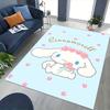 Cinnamoroll Anime Cartoon Design Chair Mat Non-Slip Carpet for Office Home Decoration Living Room Bedroom Game Room Dormitory.E066