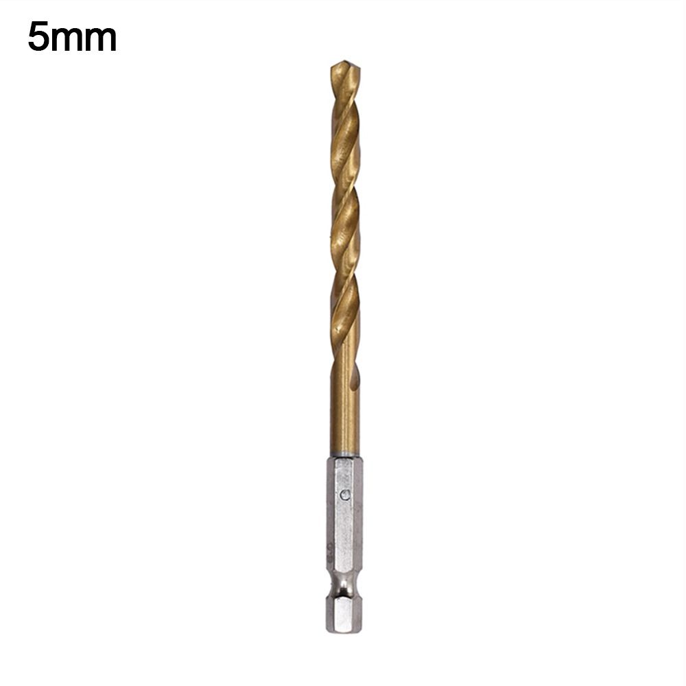 High Hardness 1.5mm-10.0mm Hex Shank Cobalt Twist Drill Drilling Tools Twist Drill Bit Drill Bit