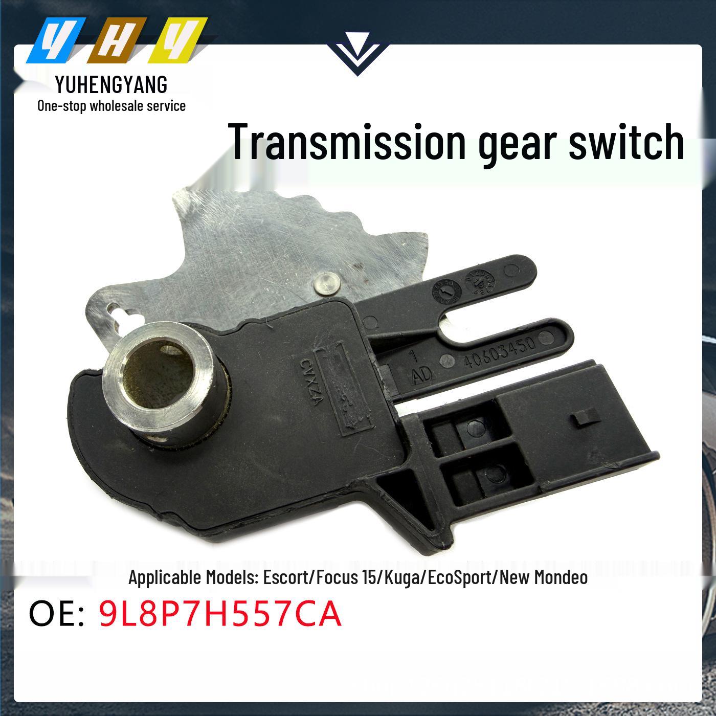 Compatible Gear Shift Position Switch for Escort, Focus 15, Kuga, EcoSport (Part Number: 9L8P7H557CA) Three-dimensional