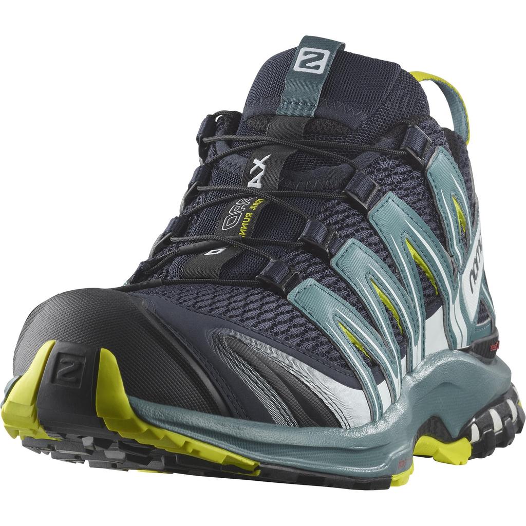 Salomon XA PRO 3D Men's Trail Running Shoes L40977500 Navy Blazer/Hydro/Evening Primrose Size 26.5 cm