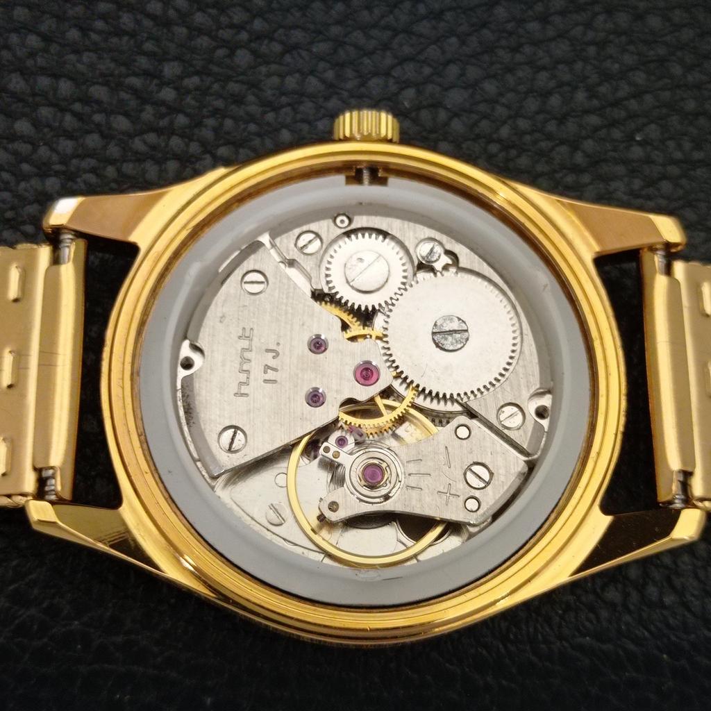 HMT PILOT VINTAGE COR VERDE RELÓGIO MASCULINO INDIANO DE CORDA MANUAL a702081-5