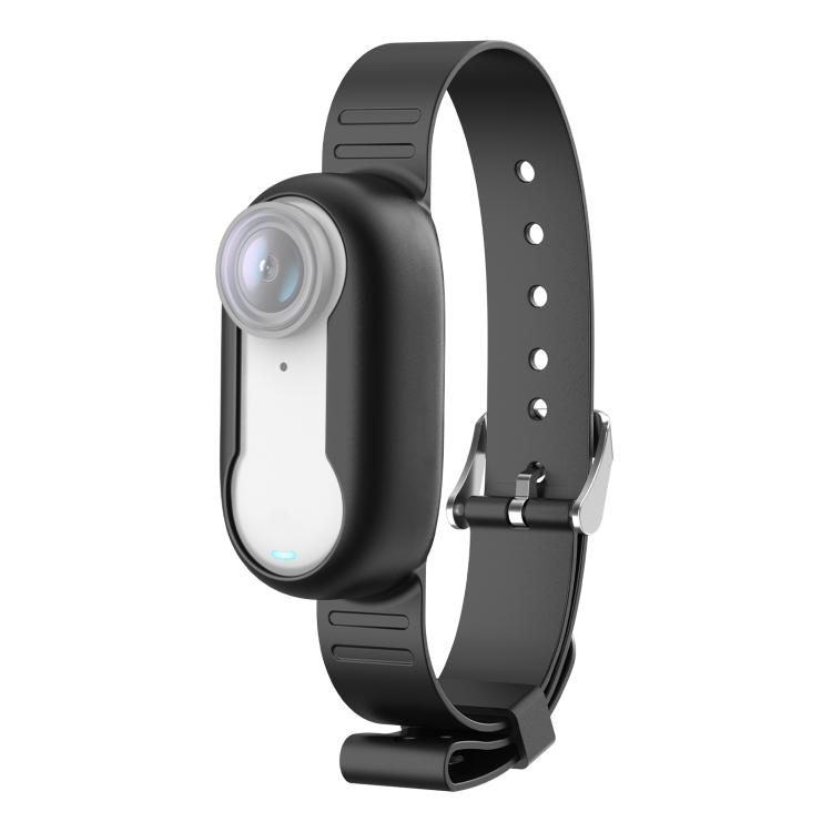 

For Insta360 GO 3 / GO 3S PULUZ Camera Silicone Case Wristband Bicycle Strap Extension Mount чёрный