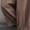 Women Bloomer Elastic High Waist Wide Leg Trousers with Pockets Solid Color Loose Fit Casual Pants Work Travel Daily Wear