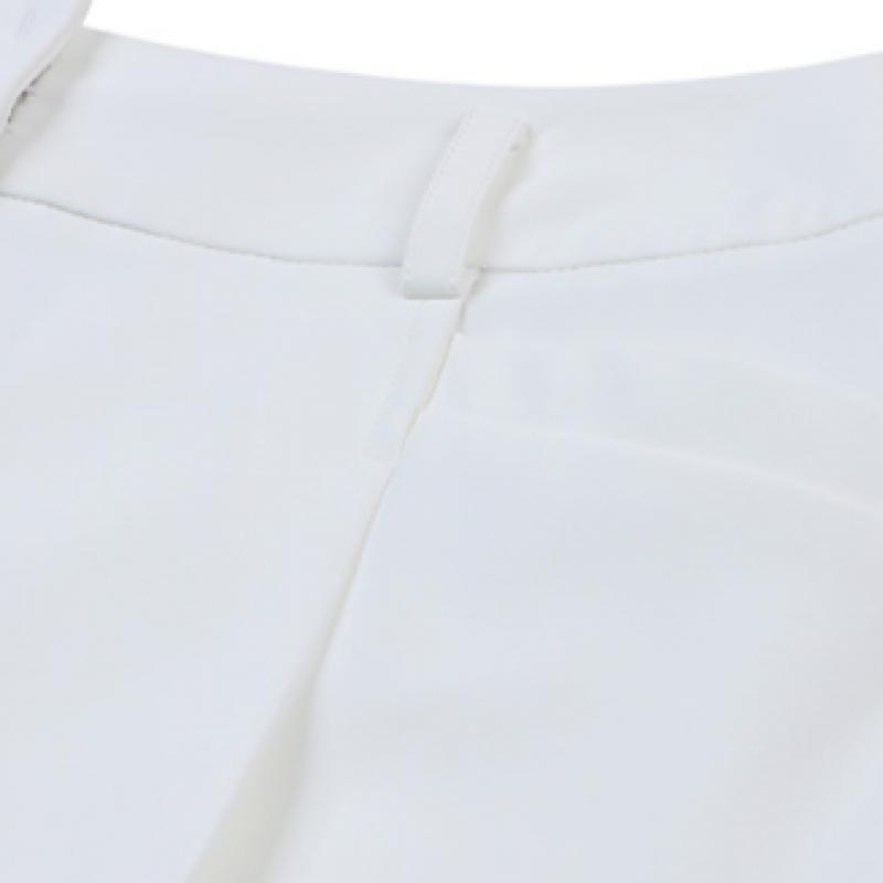 Onoff Women S High waiSt Roll Up Long pantS Of5002la White