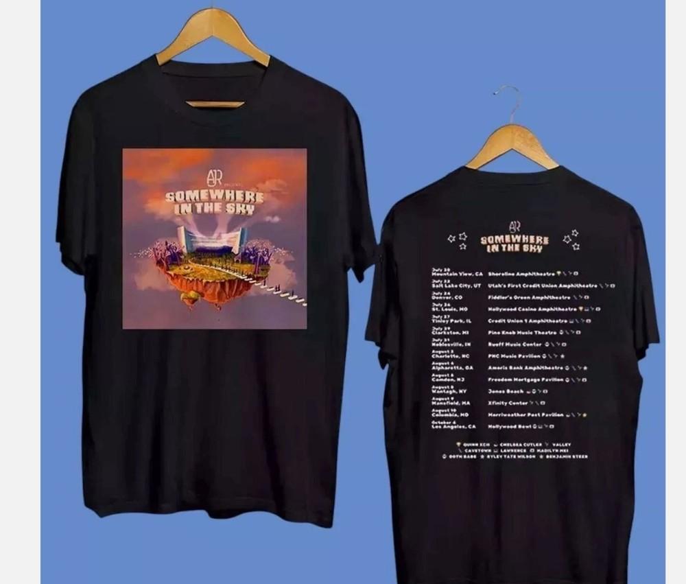 AJR Somewhere In The Sky Tour 2025 Shirt Gift for Friends All Size Good Price Unisex T-Shirt S