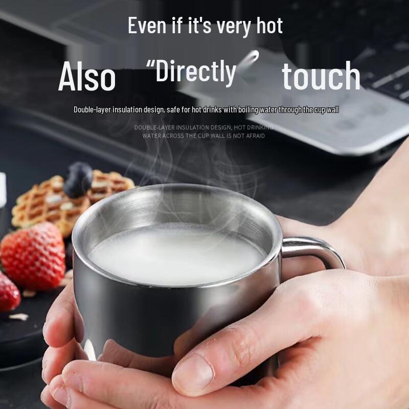 Children's Stainless Steel Mug with Lid