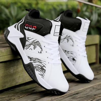 Professional Mens Basketball Shoes Outdoor Sneakers Men Wear Resistant Gym Cushioning Shoes Breathable Tennis Sport Shoes Male