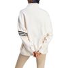 Adidas Originals Adicolor Neuclassics Sweater Three Stripes Color Block High Neck Loose Fit Sports Long Sleeve College Sweatshirt Women Sweater II8066