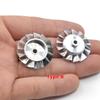 1Pcs 3Mm Hole 26.8/27.0Mm Cnc High-Precision Aluminum  For High Speed 100000Rpm Ducted Fan Blade  Hair Dryer