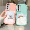 Mjukt mobilskal för Samsung Galaxy A21s A15 A52 A14 A11 A13 A12 A16 A22 A53 A06 A23 A33 A03 A04 A05 Tecknad Hund