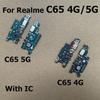 Charging Flex For Realme C65 4G 5G USB Charge Port Jack Dock Connector Charging Board Flex Cable
