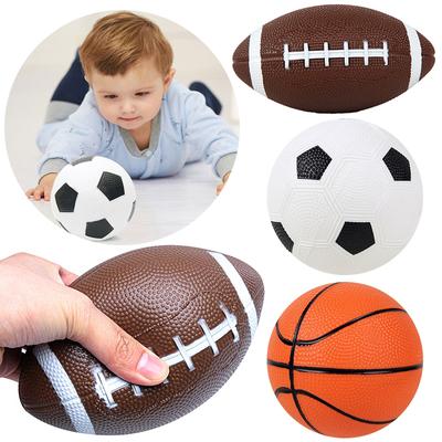 Inflation Ball Football Basketball Rugby Portable Mini Balls Sport Game Supply Party Interaction Game Prop Souvenir Boy Girl ZYF