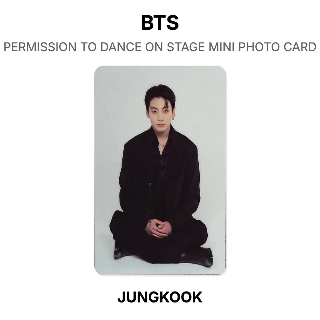 BTS PERMISSÃO PARA DANÇAR NO PALCO MINI CARTÃO FOTOGRÁFICO Fotocarteira Oficial