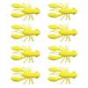 8Pcs Soft Baits Fishing Lures Realistic Looking Vivid Color Mini Size Portable Shrimp Fake Baits Artificial Lures