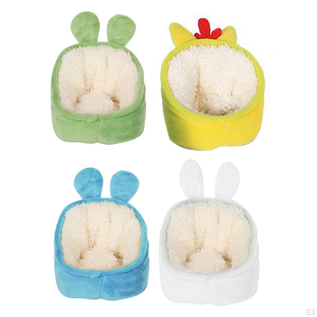 Cute Guinea Bed Warm Hamster ding Supplies Sofa Sleeping Bag Accessories for Mice Chinchilla Ferrets