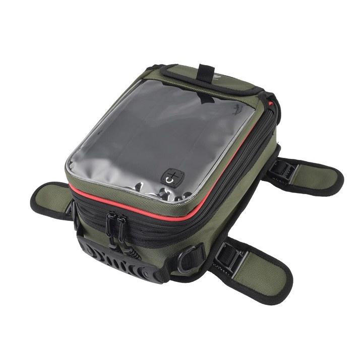 Komine SA-214 Touring Tank Bag Olive (5.2-7.8L)