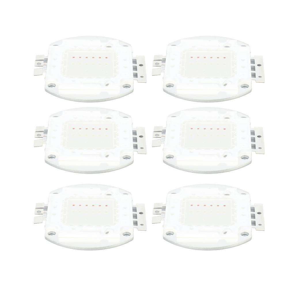 6Pcs 20W RGB COB Integrated Light High Brightness COB Panel for Plant Stage Billboard Exhibition Hall