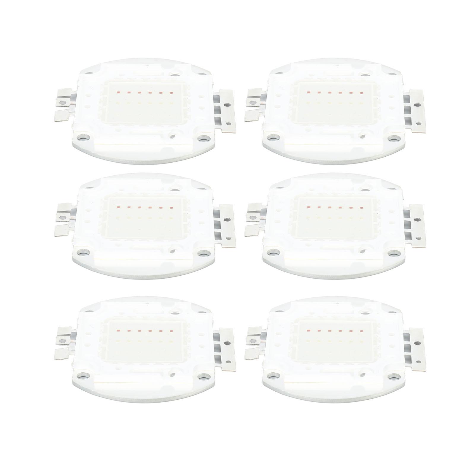 

6Pcs 20W RGB COB Integrated Light High Brightness COB Panel for Plant Stage Billboard Exhibition Hall