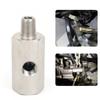 New Side Holes Oil Pressure Sensor Connector 1/8 NPT Female To 1/4NPT 1/8NPT 1/8BSPT M10 M12 M14*1.5 Feed Line Gauge Tee Adapter