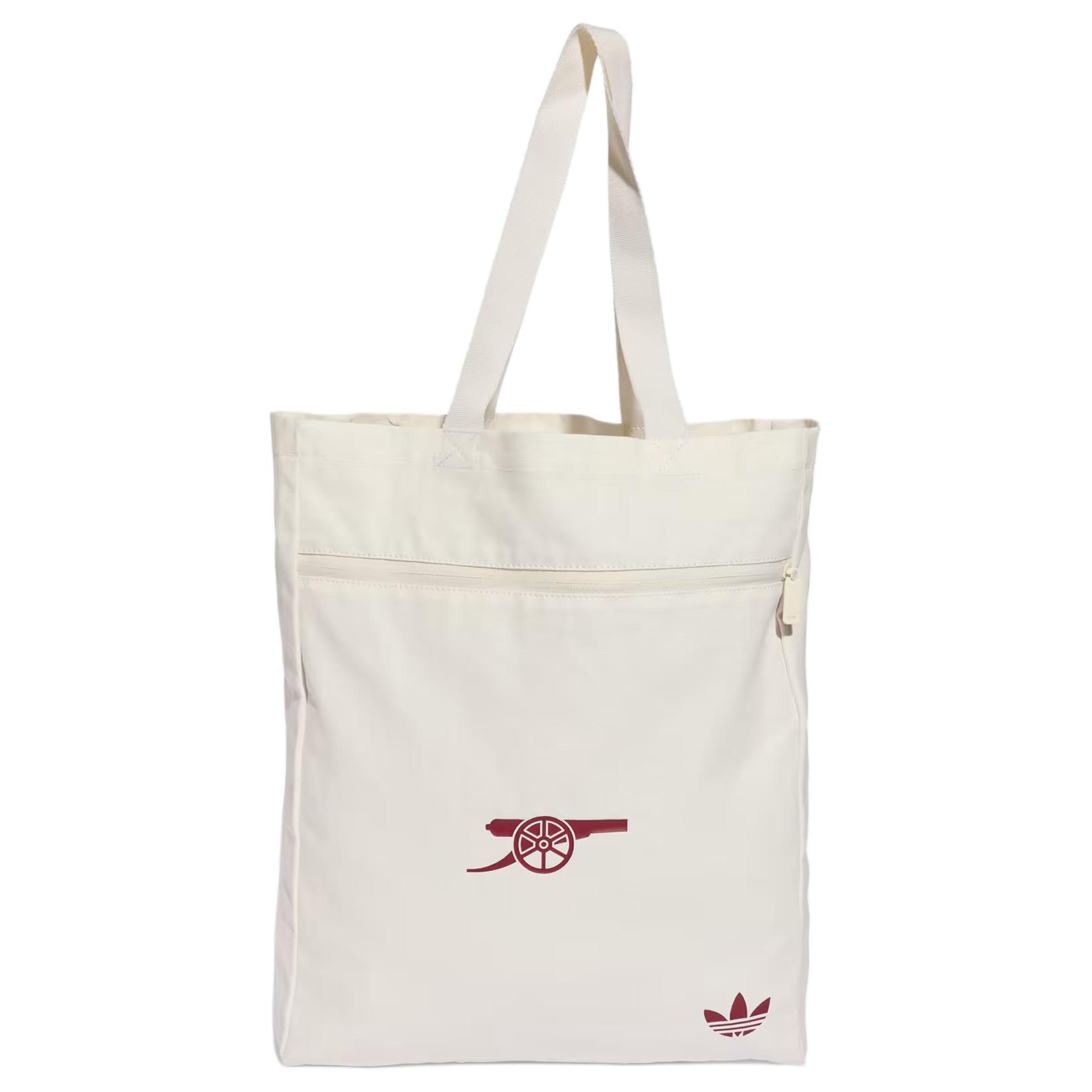 Adidas Originals Cotton Shoulder Bag Unisex Cloud White JX5739-500